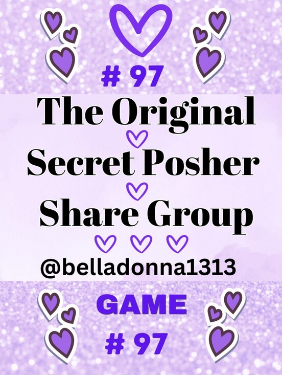 secret posher follow group Other - 09/04/2026 FRI ♥️ NO 97 ♥️ NOW PLAYING ♥️ PLEASE LIKE SHARE TAG THIS LISTING